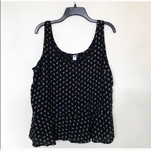 Flattering Floral Peplum Top